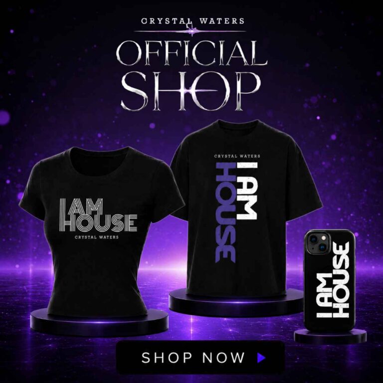 Crystal Waters Official Shop_I Am House Collection drop